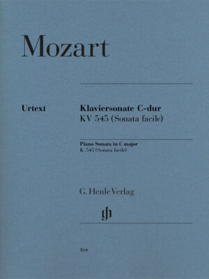 Piano Sonata in C major K. 545 (Sonata Facile) (HN0164)