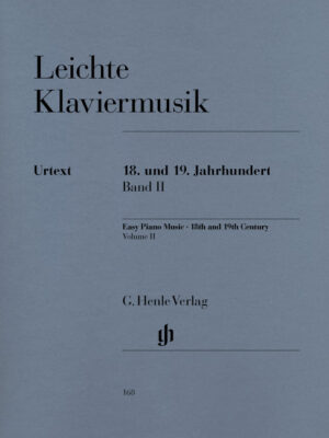 Easy Piano Music - 18th and 19th Century Volume II (HN0168)