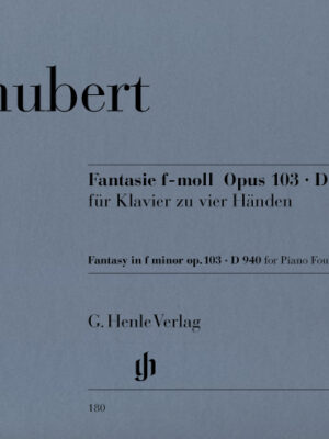 Fantasy in f minor op. 103 D 940 (HN0180)