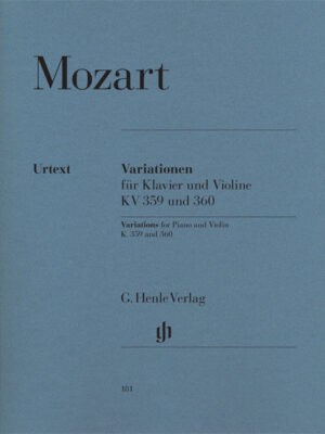 Variations for Piano and Violin (HN0181)