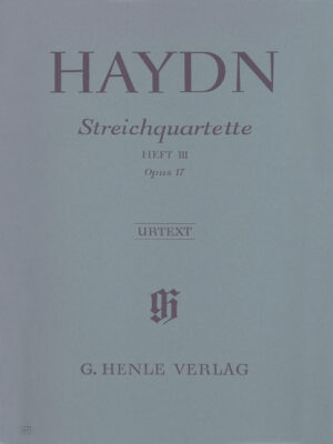 String Quartets Book III op. 17 (HN0207)