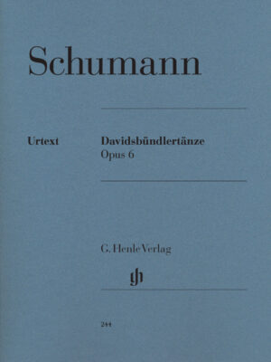 Davidsbündlertänze op. 6 (HN0244)