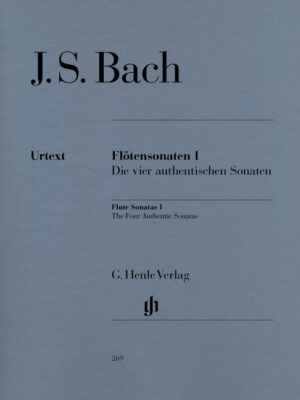 Flute Sonatas, Volume I (The four authentic Sonatas) (HN0269)