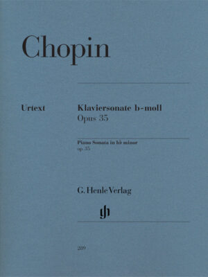 Piano Sonata in b flat minor op. 35 (HN0289)