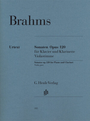 Sonatas op. 120 for Piano and Clarinet (HN0315)