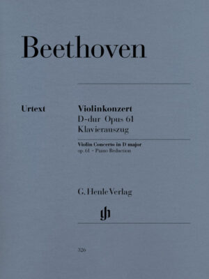Violin Concerto in D major op. 61 (HN0326)