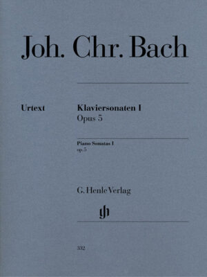 Piano Sonatas Volume I op. 5 (HN0332)