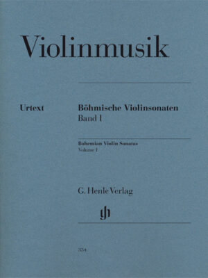 Bohemian Violin Sonatas, Volume I (with Basso Continuo part) (HN0334)