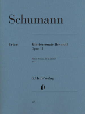 Piano Sonata in f sharp minor op. 11 (HN0337)