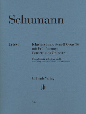 Piano Sonata in f minor op. 14 with Early Version: Concert sans Orchestre (HN0346)