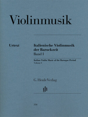 Italian Violin Music of the Baroque Era, Volume I (HN0350)