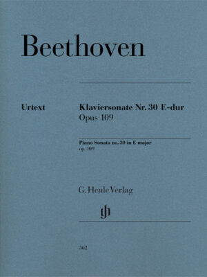 Piano Sonata no. 30 in E major op. 109 (HN0362)