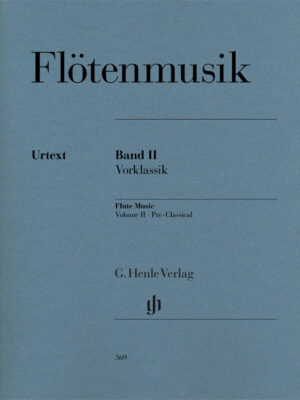 Flute Music Volume 2 - Pre-Classical (HN0369)
