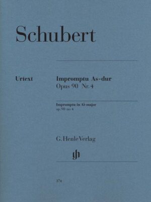 Impromptu in A flat major op. 90,4 D 899 (HN0374)