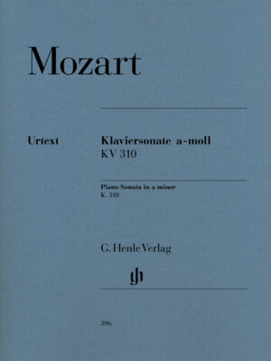 Piano Sonata in a minor K. 310 (300d) (HN0396)