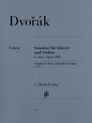 Sonatina for Piano and Violin in G major op. 100 (HN0413)