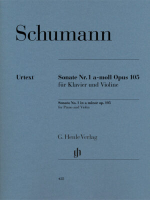 Sonata No. 1 in a minor op. 105 for Piano and Violin (HN0428)
