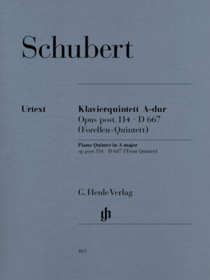Piano Quintet in A major op. post. 114 D 667 (HN0463)