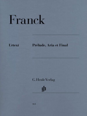 Prélude, Aria et Final (HN0464)