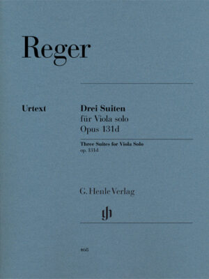 Three Suites for Viola solo op. 131d (HN0468)
