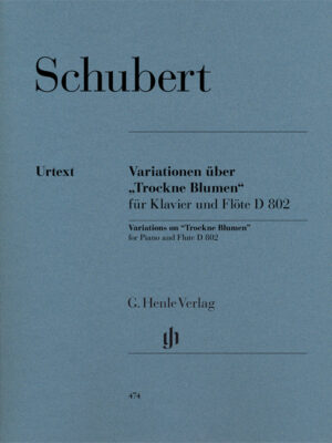 Variations on "Trockne Blumen" for Piano and Flute D 802 (HN0474)