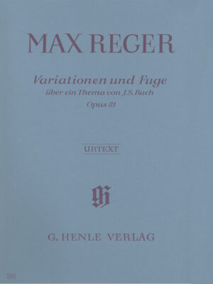 Variations and Fugue on a Theme by J. S. Bach op. 81 (HN0493)