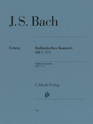 Italian Concerto BWV 971 (HN0526)