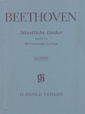 Complete Songs for Voice and Piano, Volume III (Songs for several voices with Piano, partly for choir) (HN0542)