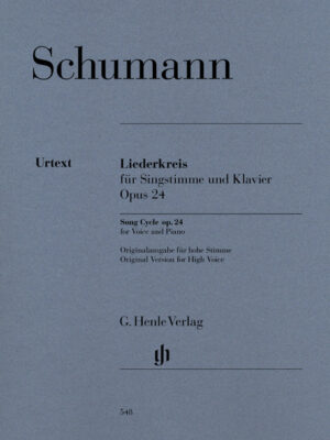 Song Cycle (Liederkreis) op. 24 (HN0548)