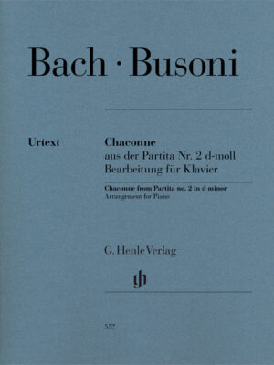 Chaconne from Partita no. 2 in d minor (HN0557)