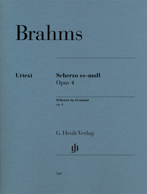 Scherzo in e flat minor op. 4 (HN0569)