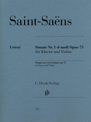 Sonata no. 1 in d minor op. 75 for Piano and Violin (HN0572)