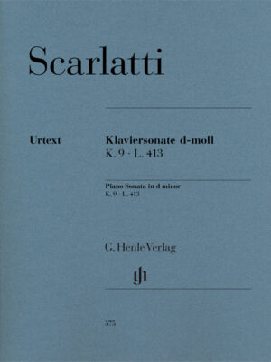 Piano Sonata in d minor K.9, L.413 (HN0575)