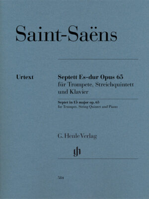Septet in E flat major op. 65 for Trumpet, String Quintet and Piano (HN0584)