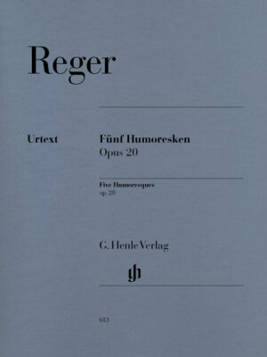 Five Humoresques for Piano op. 20 (HN0613)