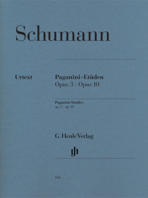 Paganini Studies op. 3 and op. 10 (HN0614)
