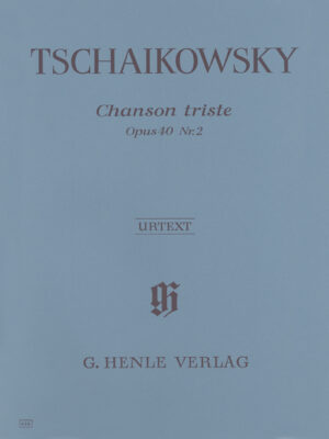 Chanson triste op. 40,2 (HN0618)