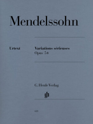 Variations sérieuses op. 54 (HN0620)