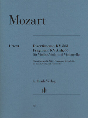 Divertimento K. 563 · Fragment K. Anh. 66 (HN0625)