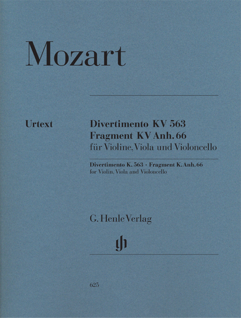 Divertimento K. 563 · Fragment K. Anh. 66 (HN0625)