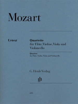 Flute Quartets for Flute, Violin, Viola and Violoncello (HN0635)
