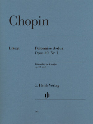 Polonaise in A major op. 40,1 (HN0661)