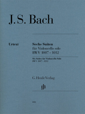 6 Suites for Violoncello solo BWV 1007-1012 (HN0666)