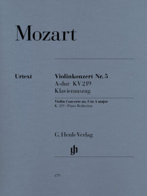 Violin Concerto no. 5 in A major K. 219 (HN0679)