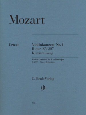 Violin Concerto no. 1 in B flat major K. 207 (HN0706)