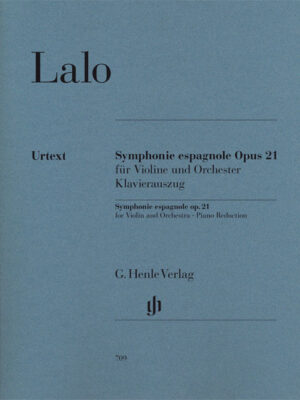 Symphonie espagnole for Violin and Orchestra op. 21 (HN0709)