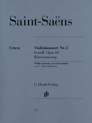 Concerto for Violin and Orchestra No. 3 in b minor op. 61 (HN0712)