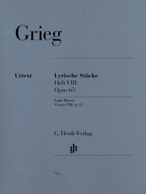 Lyric Pieces, Volume VIII op. 65 (HN0713)