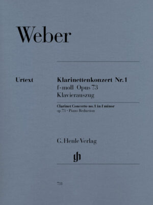 Clarinet Concerto no. 1 in f minor op. 73 (HN0731)