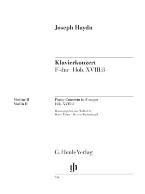 Piano Concerto in F major Hob. XVIII:4 (HN0734)